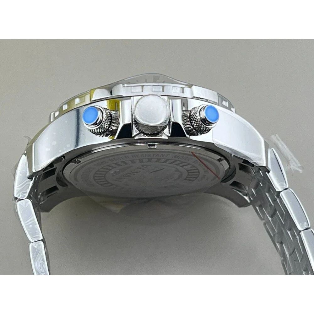 NEW Invicta Pro Diver Scuba Watch Men’s 51mm Chronograph Abalone Dial SS 100M